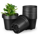 120pk-3-Inch Nursery Pots, 120-Pack with Drainage