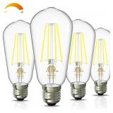 E26 LED Dimmable ST58 8W Eq 5000K 800LM