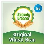 Uniquely Greener Wheat Bran   Non-GMO, 6 lb