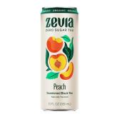 Zevia Organic Sweetened Peach Black Tea, 12 Fz (5