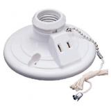 Legrand S860WCC18250V 250W Lamp Holder, White