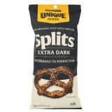 Unique Pretzels Extra Dark Splits 11 oz