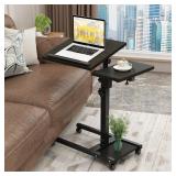 TigerDad Mobile Laptop Stand with Wheels