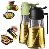 TrendPlain 16oz Glass Olive Oil Sprayer