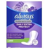 Always Anti-Bunch Liners, 54 Count