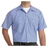 Red Kap LG Men's Tech 2-Piece Lined Collar Shirt