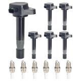 Coil Pack & Iridium Spark Plug Set 6pc