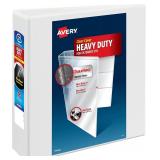 Avery Heavy-Duty Binder, 3' EZD, White