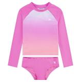 (6X) Hurley Girls 2pc Rashguard Set (Big Kid)