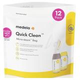 Medela Quick Clean Sterilizer Bags (12)