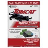 Tomcat Mouse Killer Station, 1 Bait + 4 Refills