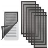 Magnetic Floor Vent Cover 5.5x12 (Black)