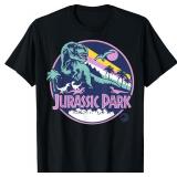 Jurassic Park Purple Dinosaur T-Shirt