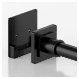UIOSANRT Matte Black Shower Curtain Rod 31-55'