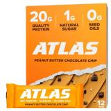 Atlas Real Food Protein Bar   20g Protein (12)