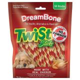 DreamBone Twist Sticks Chews for Dogs, 50 Count