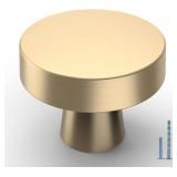 Brushed Gold Cabinet Knob Set for Dresser