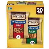 Snyder's of Hanover Pretzels 100 Cal Pack