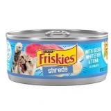 4pk Friskies Shreds Ocean Whitefish & Tuna
