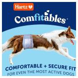 Size XS Hartz Comfitables Disposable Male Dog Wrap