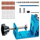 Pocket Hole Jig Kit All-In-One Drill Guide