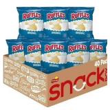 Ruffles Original Potato Chips 1 oz Bags (40)
