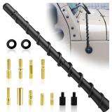BFXM Black Spiral Car Antenna 7' Waterproof