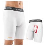 Shock Doctor Compression Shorts with Cup