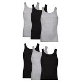 Large Hanes Men's Tank Undershirt Pack, Cotton