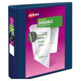 Avery Durable View 3 Ring Binder, 2' Slant