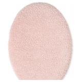 Town & Country Plush Toilet Lid Cover, Blush
