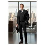 LARGE MEN'S SAVILE ROW HERRINGBONE JACKET