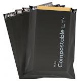 Biodegradable Shipping Bags, 12x15.5in, 46 ct