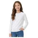 Girls Cotton Long Sleeve Tee (9-10 yrs)