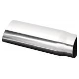 Vibrant Weld-On Exhaust Tip, 2.5' In, 3' OD