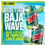 9Ct Mountain Dew Baja Cabo Citrus Zero Sugar