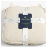 Brooks Brothers 2pk Chair Pads, 14.7x17'