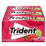 Trident Island Berry Lime Gum, Sugar-Free