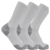LARGE Carhartt SC6203M Midweight Crew Sock 3-Pack