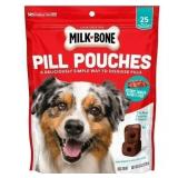 2pk Milk-Bone Pill Pouches, Hickory Bacon, 25ct