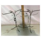 Amber Leaf Towel Holders, Metal