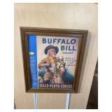 Buffalo Bill reproduction, 19.5" x 24"