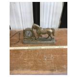 Horse Clock Unk. Condition