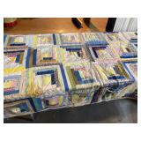 Machine Stitched Quilt, 70" x 80"