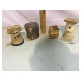 Banks, Wood & Metal
