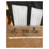 Brass Horses and Bird