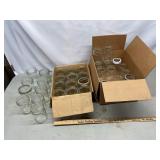 Canning pint jars. (21) wide mouth & (13) standard