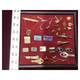 Pins, Cufflinks, Tie Clips & More