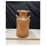 Lakeville Creamery Copper Colored Cream Can 19.5ï¿½t