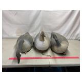 Three Geese Decoys